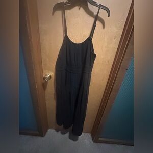 Old Navy Classic Black Cotton Sun Dress XL